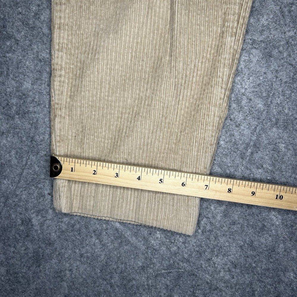 Patagonia Women's 28x26 Khaki Corduroy Pants Loose Tapered Fit - Picture 7 of 13